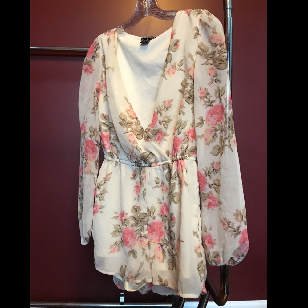 Elegant Floral Romper